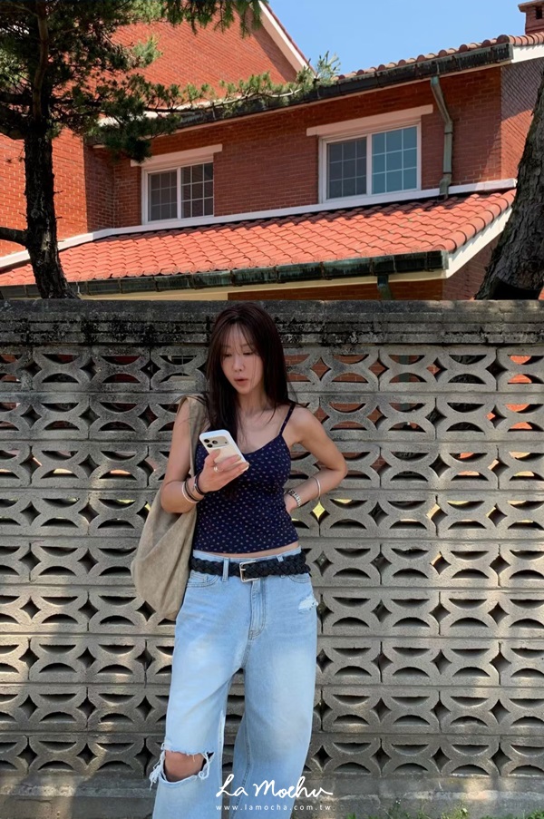 小馬甲碎花背心